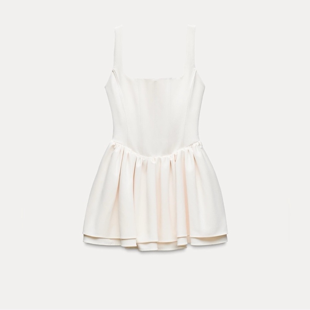 Zara ruched corset dress - Picture 4 of 4
